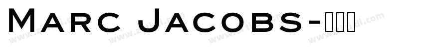 Marc Jacobs字体转换